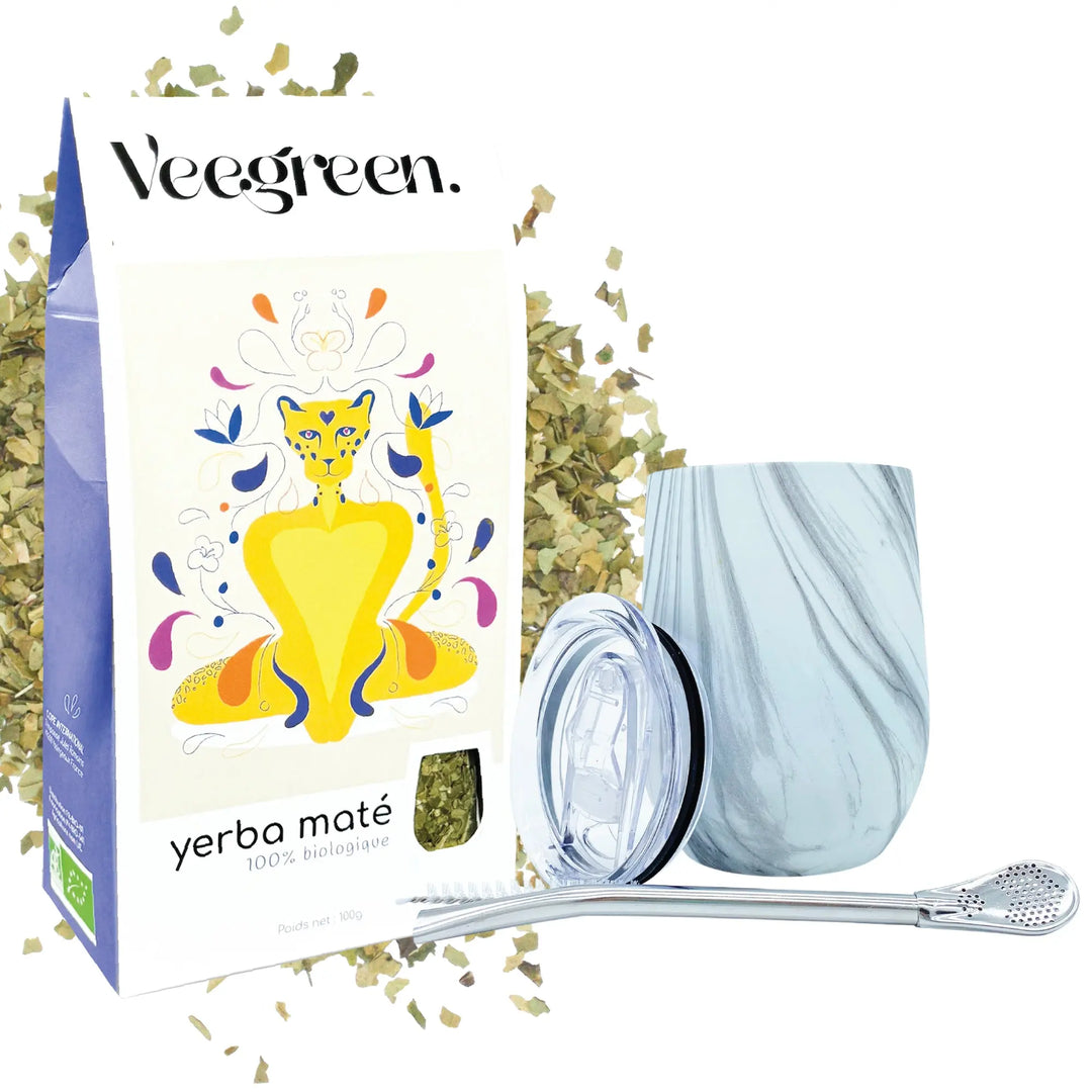 Yerba Maté Organique Kit Blanc